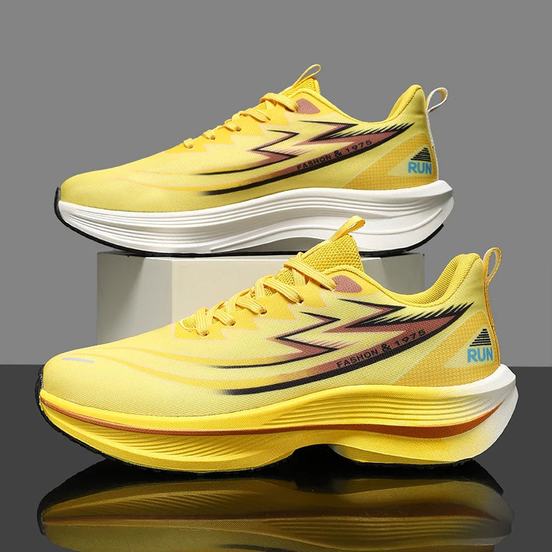 Unisex Sneakers High Quality Mesh Breathable Casual Outdoor Running High Elasticity Cushioning Fashion Running Shoes for Men